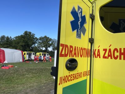 Taktické cvičení složek IZS – Holečkov 2023